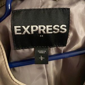 Express leather jacket